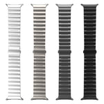 Cinturino per orologio in titanio puro con fibbia piatta a una perlina, For Samsung Galaxy Watch Ultra / Ultra 2025, For Samsung Galaxy Watch8 / Watch8 Classic