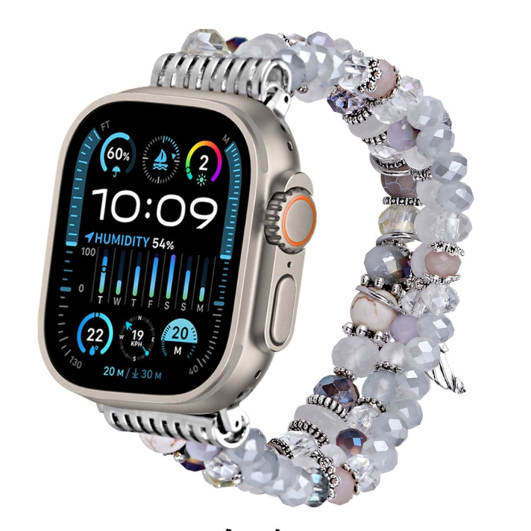 Cinturino per orologio con catena a nappa di diamanti colorati, For Apple Watch 46mm / 49mm / 45mm / 44mm, For Apple Watch 42mm / 41mm / 40mm / 38mm