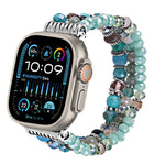 Cinturino per orologio con catena a nappa di diamanti colorati, For Apple Watch 46mm / 49mm / 45mm / 44mm, For Apple Watch 42mm / 41mm / 40mm / 38mm