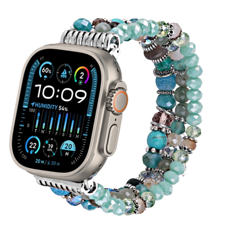 Cinturino per orologio con catena a nappa di diamanti colorati, For Apple Watch 46mm / 49mm / 45mm / 44mm, For Apple Watch 42mm / 41mm / 40mm / 38mm