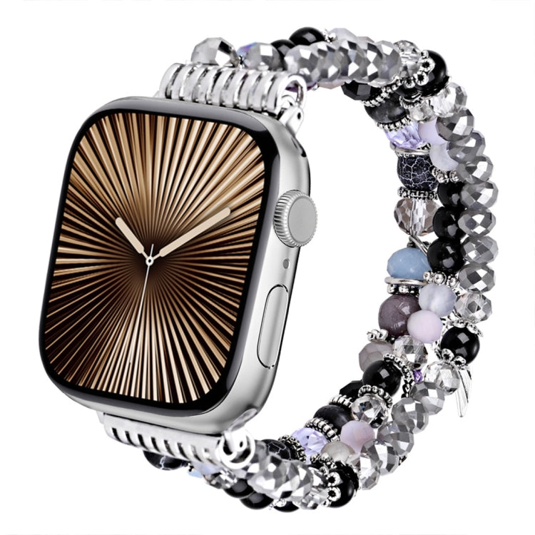 Cinturino per orologio con catena a nappa di diamanti colorati, For Apple Watch 46mm / 49mm / 45mm / 44mm, For Apple Watch 42mm / 41mm / 40mm / 38mm