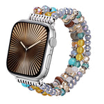 Cinturino per orologio con catena a nappa di diamanti colorati, For Apple Watch 46mm / 49mm / 45mm / 44mm, For Apple Watch 42mm / 41mm / 40mm / 38mm