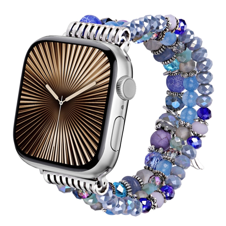 Cinturino per orologio con catena a nappa di diamanti colorati, For Apple Watch 46mm / 49mm / 45mm / 44mm, For Apple Watch 42mm / 41mm / 40mm / 38mm