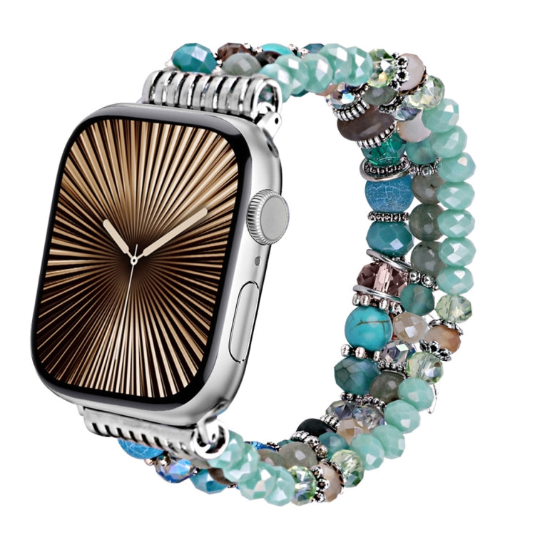 Cinturino per orologio con catena a nappa di diamanti colorati, For Apple Watch 46mm / 49mm / 45mm / 44mm, For Apple Watch 42mm / 41mm / 40mm / 38mm