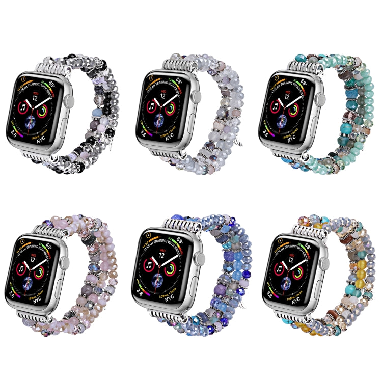Cinturino per orologio con catena a nappa di diamanti colorati, For Apple Watch 46mm / 49mm / 45mm / 44mm, For Apple Watch 42mm / 41mm / 40mm / 38mm