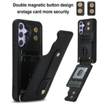 Custodia per telefono con cinturino verticale a portafoglio e cordino lungo, For Samsung Galaxy S26+ 5G, For Samsung Galaxy S26 Ultra 5G, For Samsung Galaxy S26 5G, For Samsung Galaxy S25+ 5G