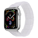 Cinturino per orologio in resina quadrata con corda elastica, For Apple Watch 46mm / 49mm / 45mm / 44mm, For Apple Watch 42mm / 41mm / 40mm / 38mm
