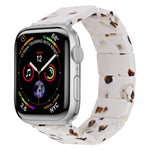 Cinturino per orologio in resina quadrata con corda elastica, For Apple Watch 46mm / 49mm / 45mm / 44mm, For Apple Watch 42mm / 41mm / 40mm / 38mm