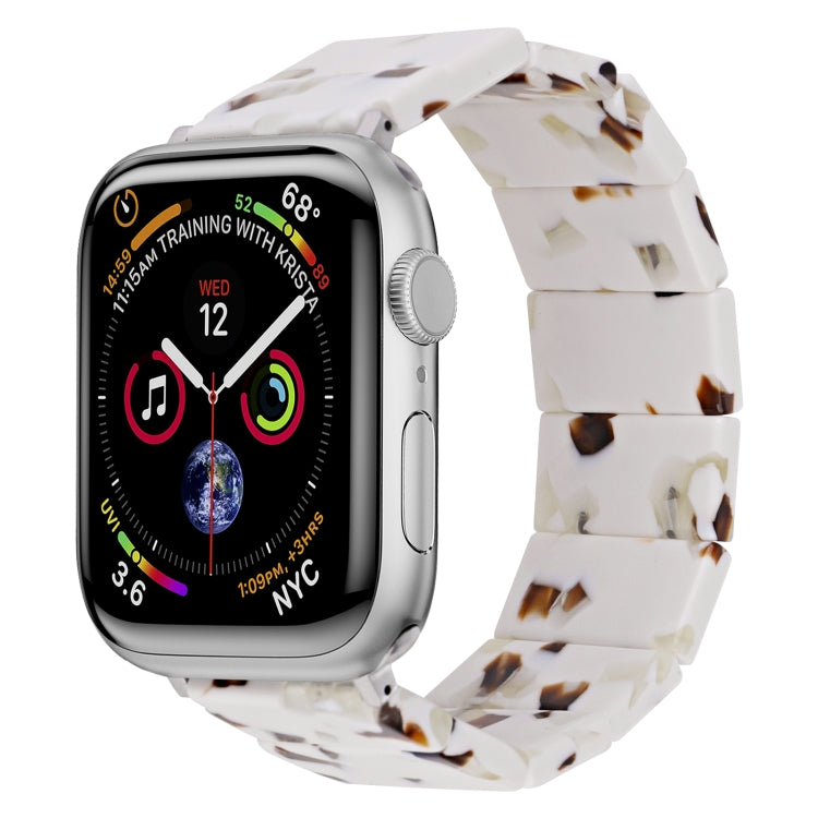 Cinturino per orologio in resina quadrata con corda elastica, For Apple Watch 46mm / 49mm / 45mm / 44mm, For Apple Watch 42mm / 41mm / 40mm / 38mm