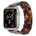 Cinturino per orologio in resina quadrata con corda elastica, For Apple Watch 46mm / 49mm / 45mm / 44mm, For Apple Watch 42mm / 41mm / 40mm / 38mm