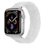 Cinturino per orologio in resina quadrata con corda elastica, For Apple Watch 46mm / 49mm / 45mm / 44mm, For Apple Watch 42mm / 41mm / 40mm / 38mm