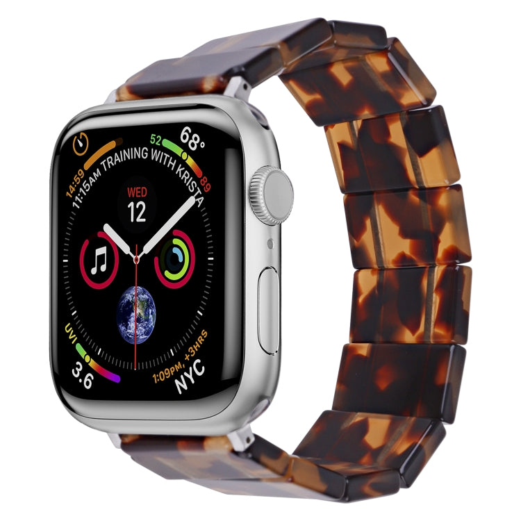 Cinturino per orologio in resina quadrata con corda elastica, For Apple Watch 46mm / 49mm / 45mm / 44mm, For Apple Watch 42mm / 41mm / 40mm / 38mm