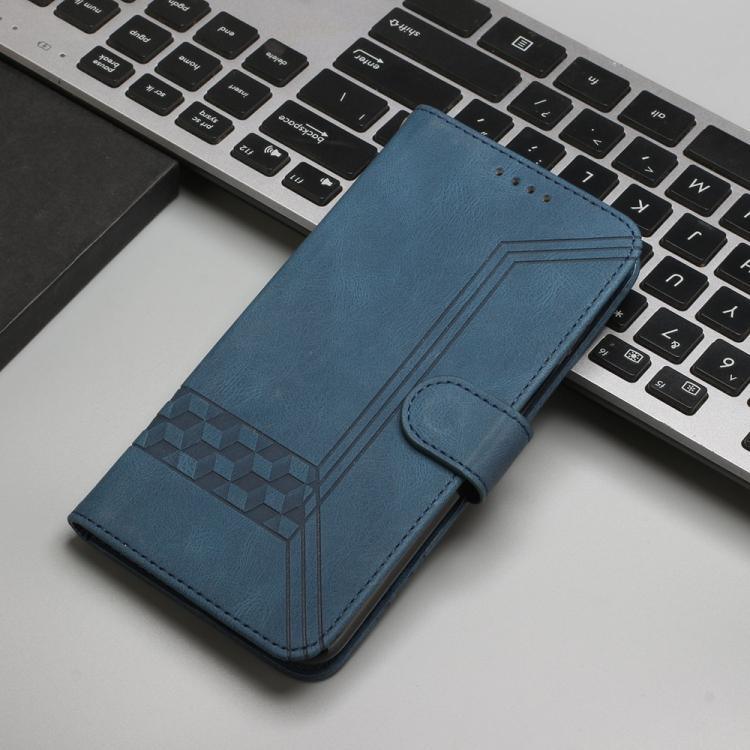 Custodia per telefono in pelle con effetto pelle cubica, For Samsung Galaxy S25 FE 5G, For Samsung Galaxy S25 5G, For Samsung Galaxy S25+ 5G, For Samsung Galaxy S25 Ultra 5G