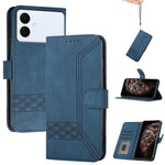 Custodia per telefono in pelle con effetto pelle cubica, For Galaxy S26 FE 5G, For Samsung Galaxy S26 Edge 5G, For Samsung Galaxy S26 Ultra 5G, For Samsung Galaxy S26 5G