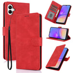 Custodia per telefono in pelle di vitello con texture effetto pelle di fantasia, For Samsung Galaxy A15 5G, For Samsung Galaxy A55 5G, For Samsung Galaxy A35 5G, For Samsung Galaxy A05 4G