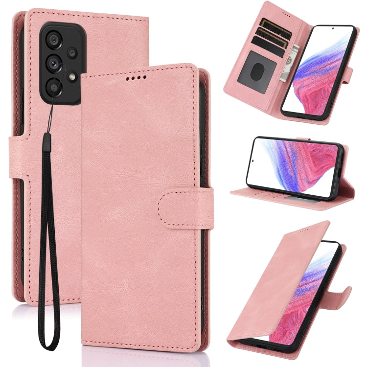 Custodia per telefono in pelle di vitello con texture effetto pelle di fantasia, For Samsung Galaxy A25 5G, For Samsung Galaxy A54 5G, For Samsung Galaxy A13 4G / 5G, For Samsung Galaxy A53 5G