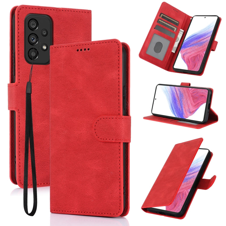 Custodia per telefono in pelle di vitello con texture effetto pelle di fantasia, For Samsung Galaxy A25 5G, For Samsung Galaxy A54 5G, For Samsung Galaxy A13 4G / 5G, For Samsung Galaxy A53 5G