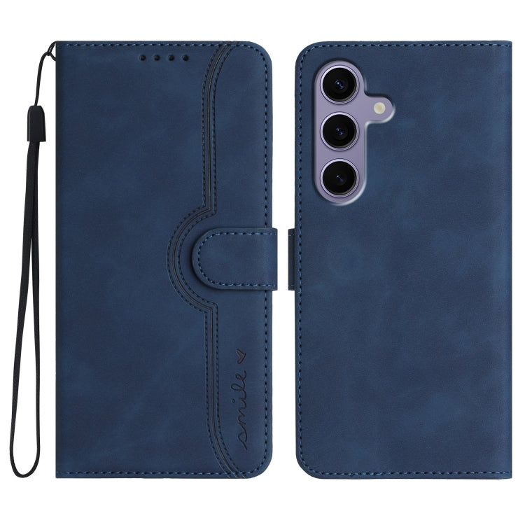 Custodia per telefono in pelle con motivo a cuore, For Samsung Galaxy S25 FE 5G, For Samsung Galaxy S25 5G, For Samsung Galaxy S25+ 5G, For Samsung Galaxy S25 Ultra 5G
