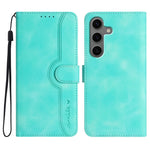 Custodia per telefono in pelle con motivo a cuore, For Samsung Galaxy S25 FE 5G, For Samsung Galaxy S25 5G, For Samsung Galaxy S25+ 5G, For Samsung Galaxy S25 Ultra 5G
