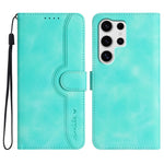 Custodia per telefono in pelle con motivo a cuore, For Samsung Galaxy S25 FE 5G, For Samsung Galaxy S25 5G, For Samsung Galaxy S25+ 5G, For Samsung Galaxy S25 Ultra 5G