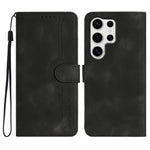 Custodia per telefono in pelle con motivo a cuore, For Samsung Galaxy S25 FE 5G, For Samsung Galaxy S25 5G, For Samsung Galaxy S25+ 5G, For Samsung Galaxy S25 Ultra 5G