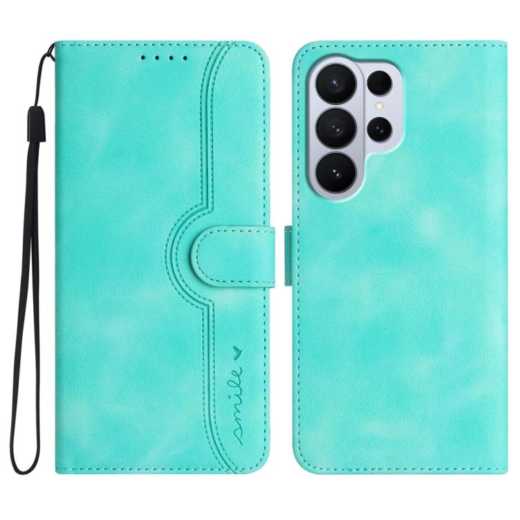 Custodia per telefono in pelle con motivo a cuore, For Galaxy S26 FE 5G, For Samsung Galaxy S26 Edge 5G, For Samsung Galaxy S26 Ultra 5G, For Samsung Galaxy S26 5G