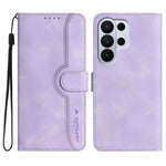 Custodia per telefono in pelle con motivo a cuore, For Galaxy S26 FE 5G, For Samsung Galaxy S26 Edge 5G, For Samsung Galaxy S26 Ultra 5G, For Samsung Galaxy S26 5G