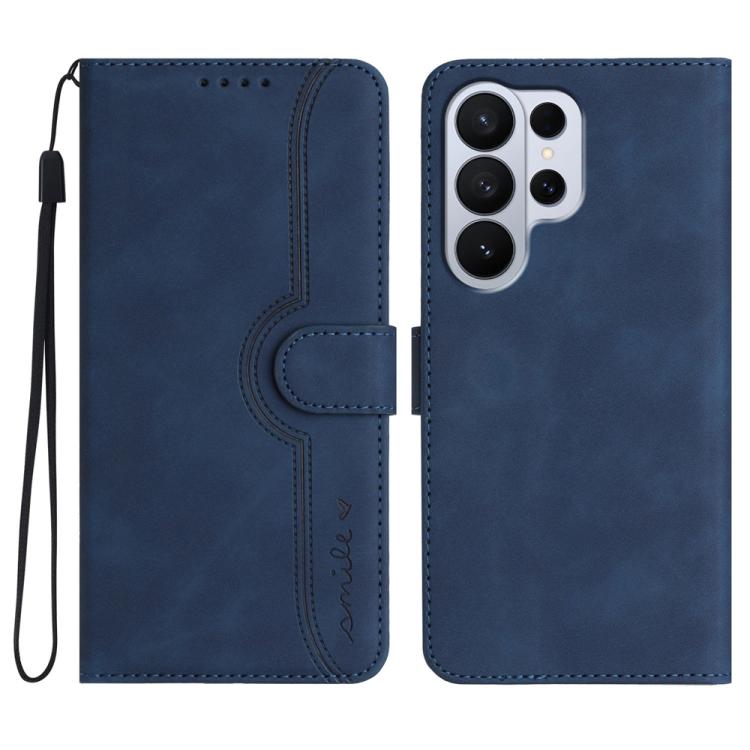 Custodia per telefono in pelle con motivo a cuore, For Galaxy S26 FE 5G, For Samsung Galaxy S26 Edge 5G, For Samsung Galaxy S26 Ultra 5G, For Samsung Galaxy S26 5G