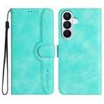 Custodia per telefono in pelle con motivo a cuore, For Galaxy S26 FE 5G, For Samsung Galaxy S26 Edge 5G, For Samsung Galaxy S26 Ultra 5G, For Samsung Galaxy S26 5G