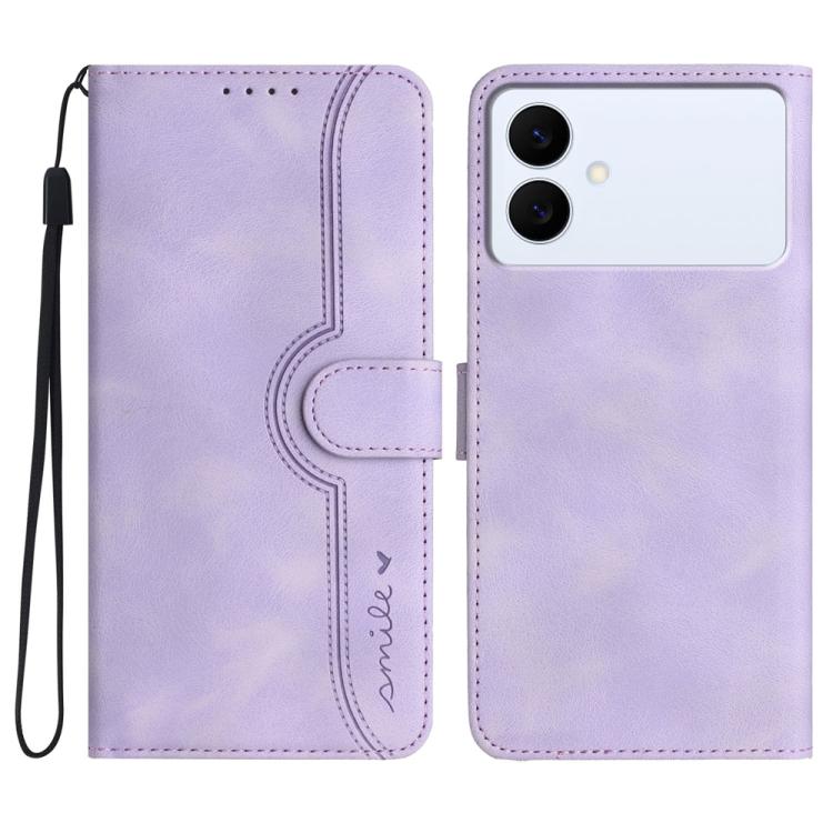 Custodia per telefono in pelle con motivo a cuore, For Galaxy S26 FE 5G, For Samsung Galaxy S26 Edge 5G, For Samsung Galaxy S26 Ultra 5G, For Samsung Galaxy S26 5G