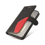 Custodia per telefono in pelle con cerniera bicolore, For Galaxy S25 Ultra 5G