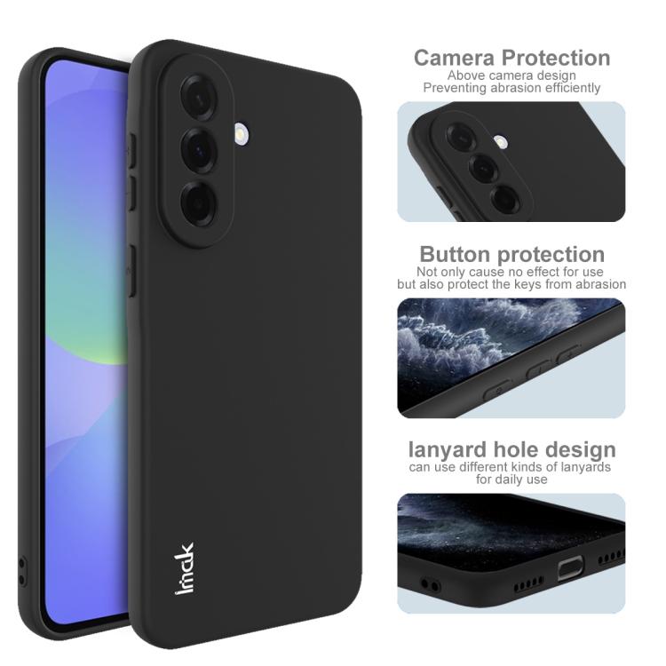 Custodia per telefono in TPU satinato antiurto serie IMAK UC-3, For Samsung Galaxy A57 5G, For Samsung Galaxy A37 5G, For Samsung Galaxy A56 5G, For Samsung Galaxy A26 5G, For Samsung Galaxy A36 5G, For Samsung Galaxy A16 4G / 5G                       ...