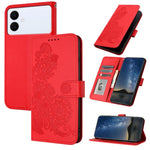 Custodia per telefono in pelle con stampa a fiori di Datura, For Galaxy S26 FE 5G, For Samsung Galaxy S26 Edge 5G, For Samsung Galaxy S26 Ultra 5G