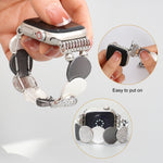 Cinturino per orologio in metallo con catena in lega, For Apple Watch 46mm / 49mm / 45mm / 44mm, For Apple Watch 42mm / 41mm / 40mm / 38mm