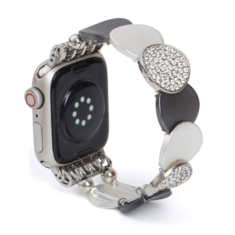 Cinturino per orologio in metallo con catena in lega, For Apple Watch 46mm / 49mm / 45mm / 44mm, For Apple Watch 42mm / 41mm / 40mm / 38mm