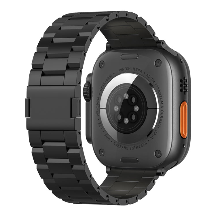 Cinturino per orologio magnetico in lega di titanio Tri-beads, For Apple Watch 46mm / 49mm / 45mm / 44mm, For Apple Watch 42mm / 41mm / 40mm / 38mm