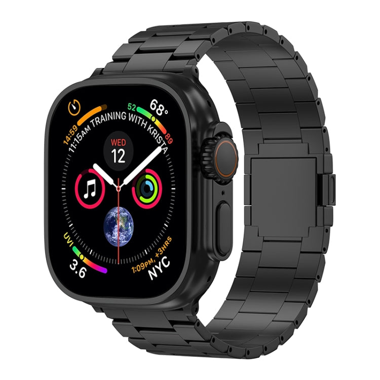 Cinturino per orologio magnetico in lega di titanio Tri-beads, For Apple Watch 46mm / 49mm / 45mm / 44mm, For Apple Watch 42mm / 41mm / 40mm / 38mm