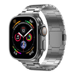 Cinturino per orologio magnetico in lega di titanio Tri-beads, For Apple Watch 46mm / 49mm / 45mm / 44mm, For Apple Watch 42mm / 41mm / 40mm / 38mm