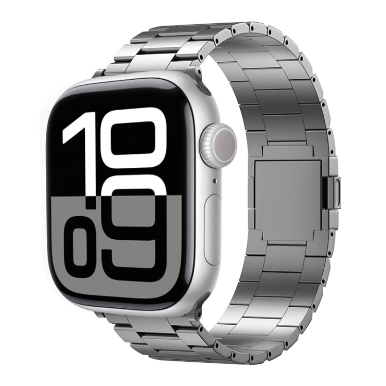 Cinturino per orologio magnetico in lega di titanio Tri-beads, For Apple Watch 46mm / 49mm / 45mm / 44mm, For Apple Watch 42mm / 41mm / 40mm / 38mm