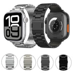 Cinturino per orologio magnetico in lega di titanio Tri-beads, For Apple Watch 46mm / 49mm / 45mm / 44mm, For Apple Watch 42mm / 41mm / 40mm / 38mm