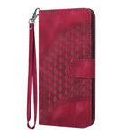 YX0060 Custodia in pelle per telefono con testa di elefante in rilievo e cordino, For Samsung Galaxy S25+ 5G, For Samsung Galaxy S25 Ultra 5G