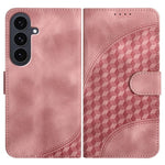 YX0060 Custodia in pelle per telefono con testa di elefante in rilievo e cordino, For Samsung Galaxy S26 5G, For Samsung Galaxy S25 FE 5G, For Samsung Galaxy S25 5G