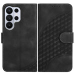 YX0060 Custodia in pelle per telefono con testa di elefante in rilievo e cordino, For Galaxy S26 FE 5G, For Samsung Galaxy S26 Edge 5G, For Samsung Galaxy S26 Ultra 5G