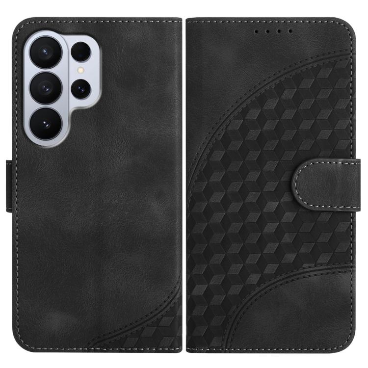 YX0060 Custodia in pelle per telefono con testa di elefante in rilievo e cordino, For Galaxy S26 FE 5G, For Samsung Galaxy S26 Edge 5G, For Samsung Galaxy S26 Ultra 5G