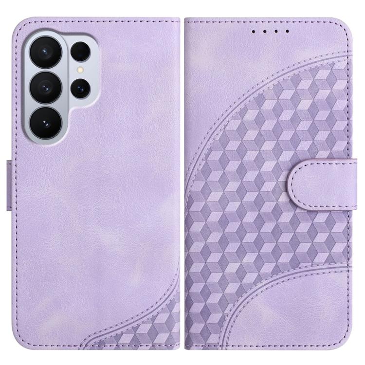 YX0060 Custodia in pelle per telefono con testa di elefante in rilievo e cordino, For Galaxy S26 FE 5G, For Samsung Galaxy S26 Edge 5G, For Samsung Galaxy S26 Ultra 5G