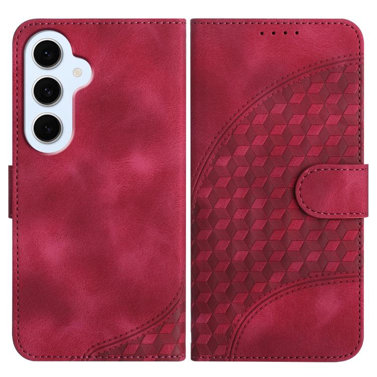 YX0060 Custodia in pelle per telefono con testa di elefante in rilievo e cordino, For Galaxy S26 FE 5G, For Samsung Galaxy S26 Edge 5G, For Samsung Galaxy S26 Ultra 5G