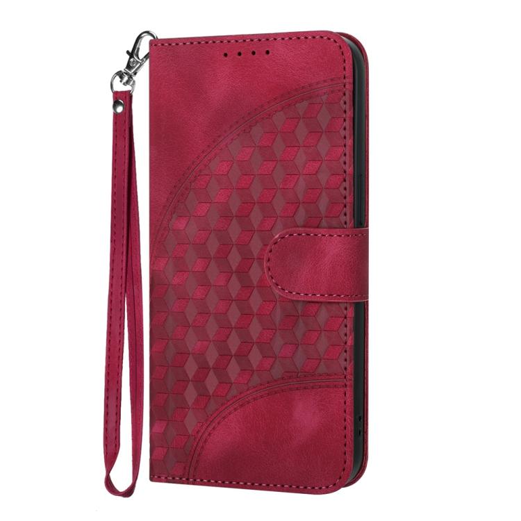 YX0060 Custodia in pelle per telefono con testa di elefante in rilievo e cordino, For Galaxy S26 FE 5G, For Samsung Galaxy S26 Edge 5G, For Samsung Galaxy S26 Ultra 5G