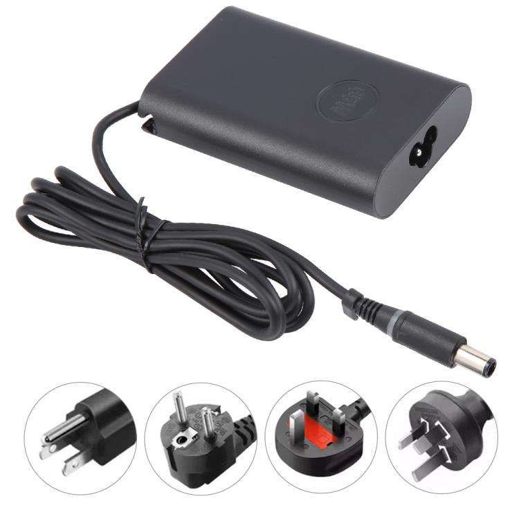 Adattatore di alimentazione per notebook portatile 65W 19,5V 3,34A per Dell 7,4 x 5,0, EU Plug, US Plug, UK Plug, AU Plug