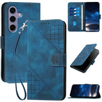 YX0080 Custodia per telefono in pelle con motivo a farfalla in rilievo e cordino, For Samsung Galaxy S25 FE 5G, For Samsung Galaxy S25 5G, For Samsung Galaxy S25+ 5G, For Samsung Galaxy S25 Ultra 5G
