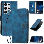 YX0080 Custodia per telefono in pelle con motivo a farfalla in rilievo e cordino, For Samsung Galaxy S25 FE 5G, For Samsung Galaxy S25 5G, For Samsung Galaxy S25+ 5G, For Samsung Galaxy S25 Ultra 5G